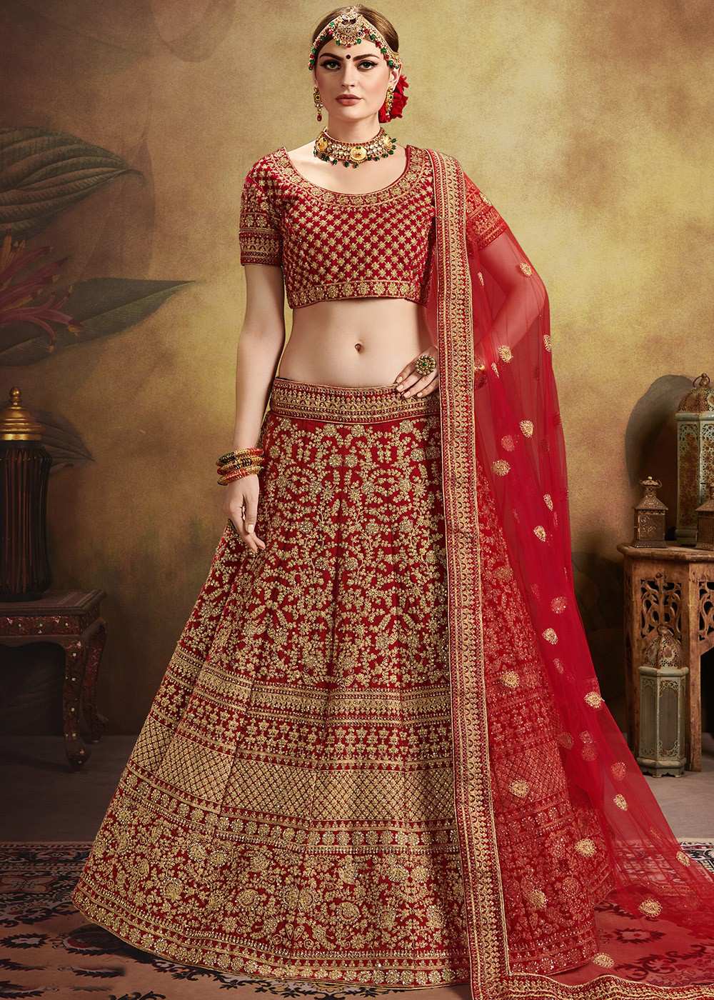 Bandhej Lehenga Choli